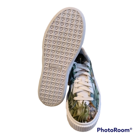 PUMA BASKET PLATFORM PINEAPPLE PRINT - Picture 8 of 11